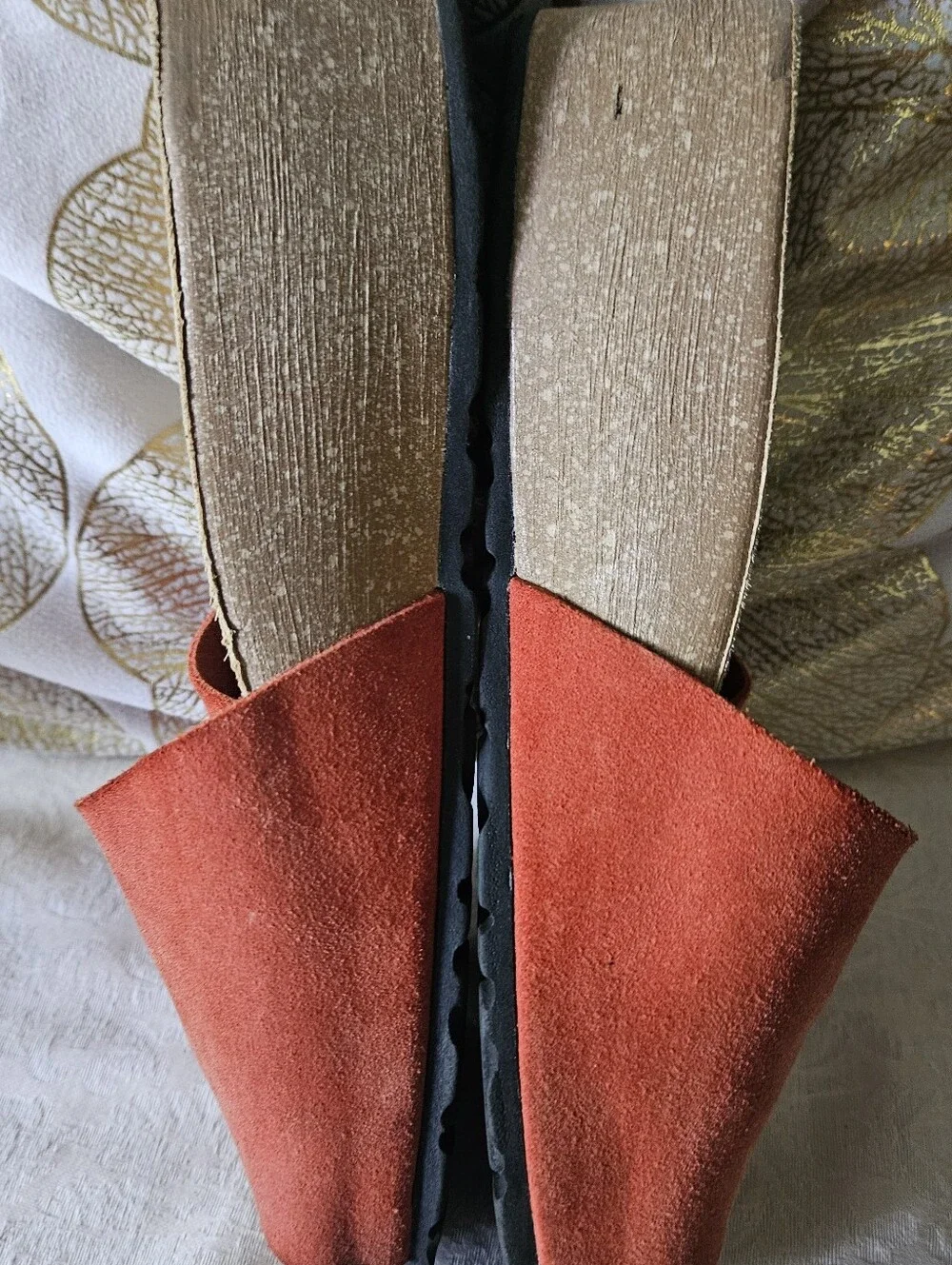 A. Giannetti suede leather